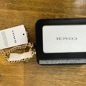 Black Coach Cardholder Brand new